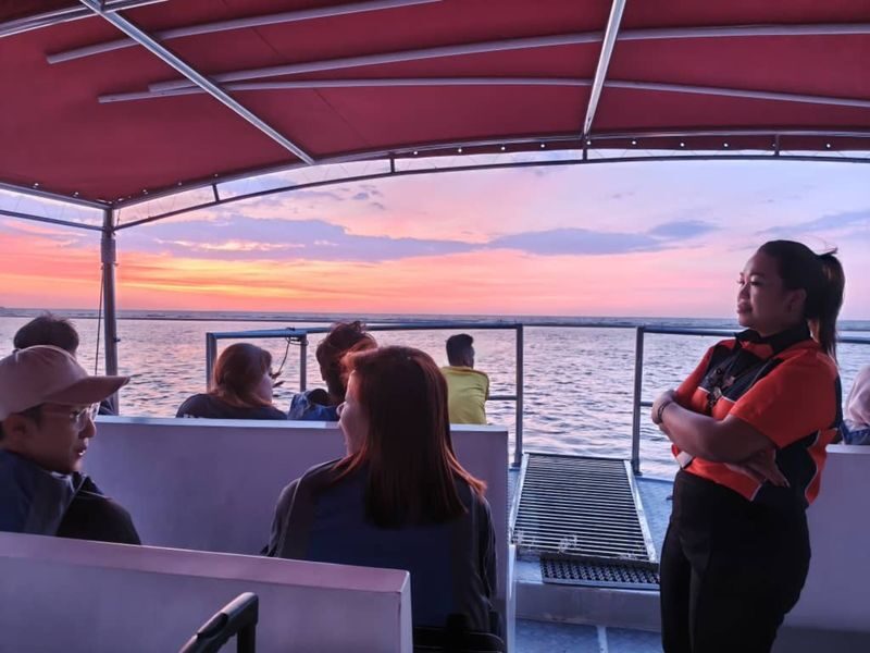 Brighton Bay Kota Kinabalu Firefly Sunset River Cruise - Afternoon tea before the river