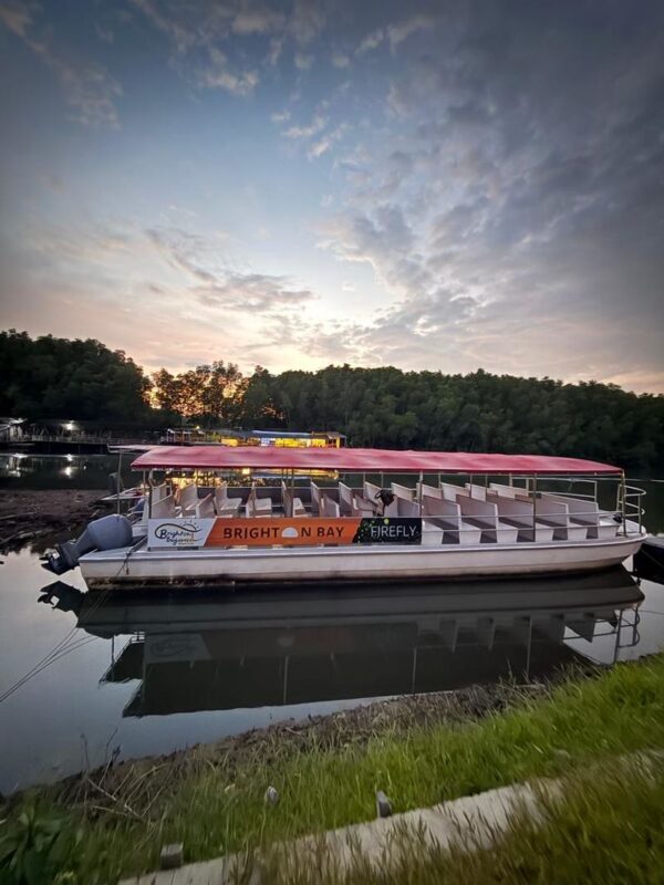 Brighton Bay Kota Kinabalu Firefly Sunset River Cruise - Buffet dinner before dark