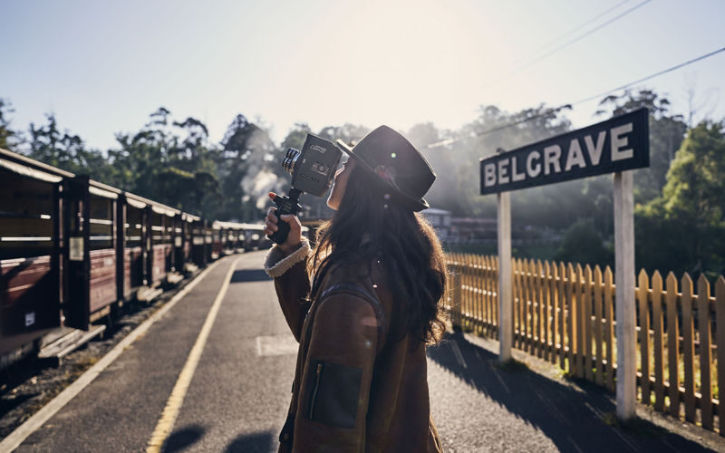 Brighton Beach and Puffing Billy Half-Day Bus Tour in Melbourne - Riding Puffing Billy