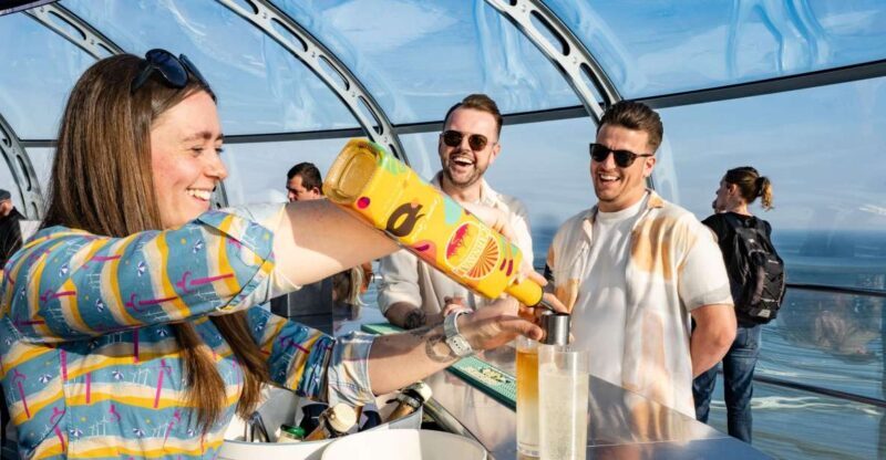 Brighton: Sky Bar i360 Entry Ticket with One Drink - Good To Know