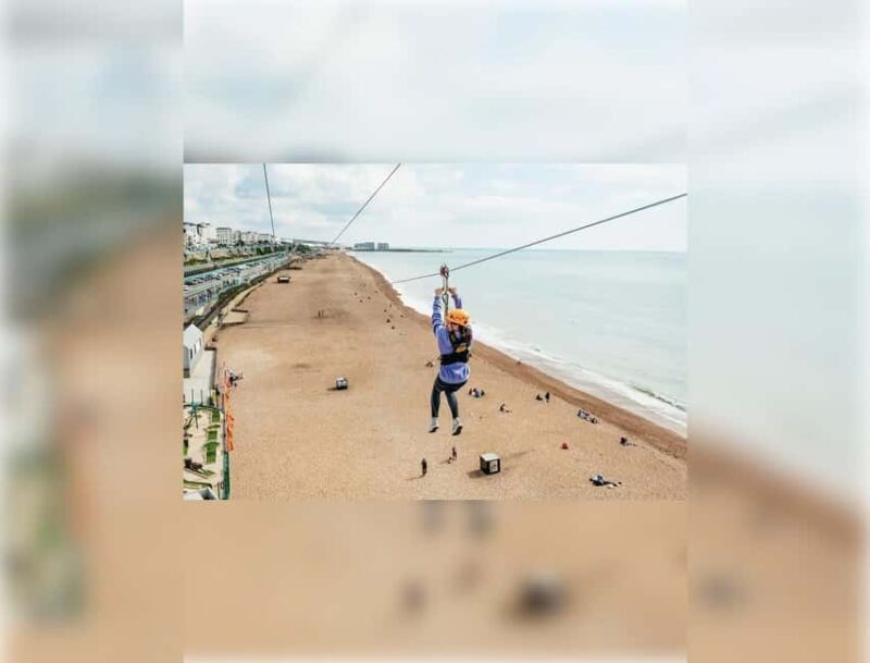 Brighton: Zip Wire Experience Ticket and Transfer - Good To Know