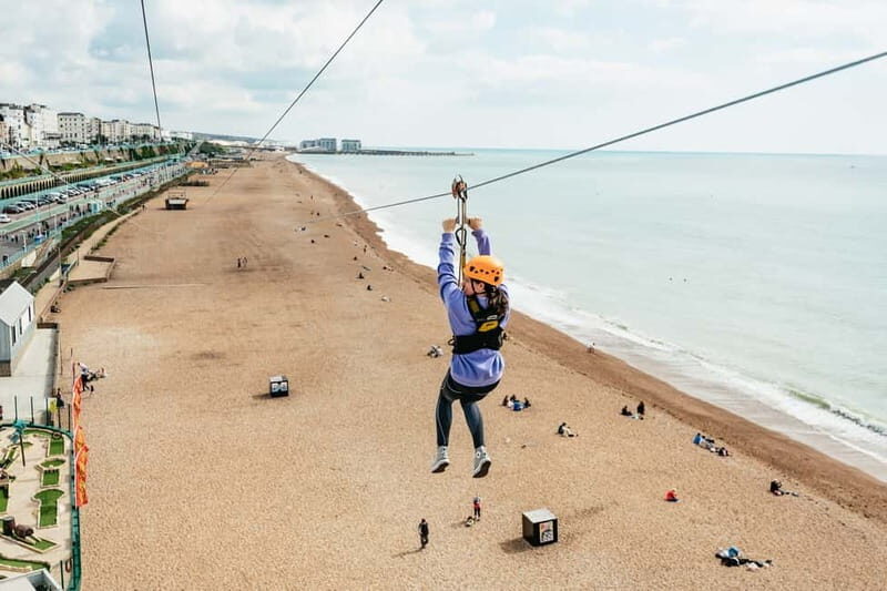 Brighton: Zip Wire Experience Ticket - The Experience Step-by-Step
