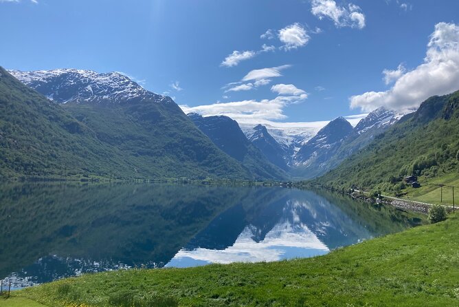 Briksdal Glacier and Loen From Nordfjordeid - Subtopic: End Point