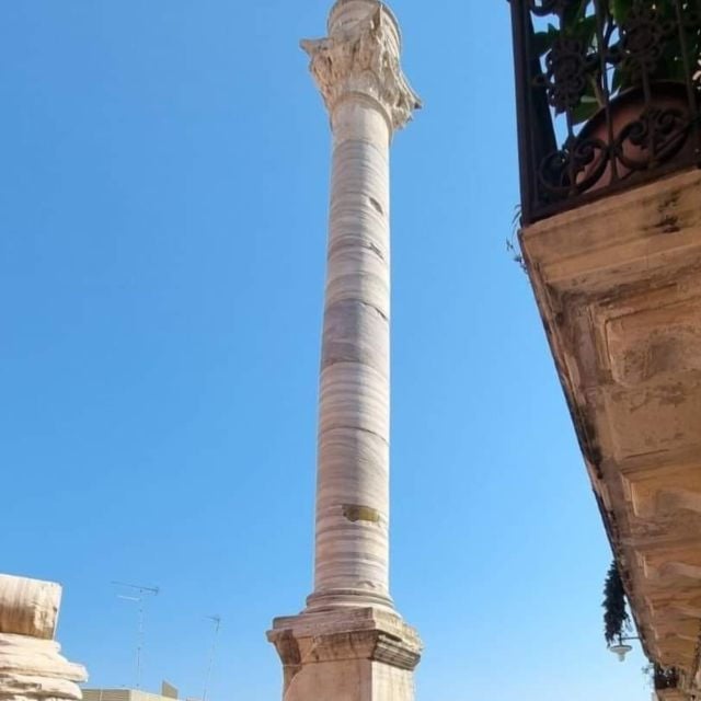 Brindisi: Private Walking Tour With a Guide - Important Information