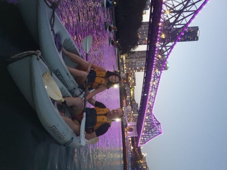 Brisbane: Illuminated River Night Kayak Tour - Experience Highlights