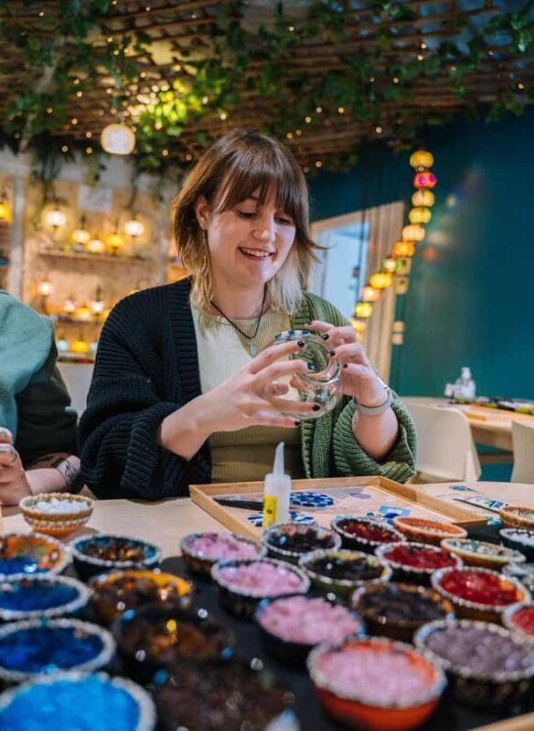 Brisbane: Mosaic Art Classes - Turkish Lamp Workshop - The Experience Provider: Art Masterclass