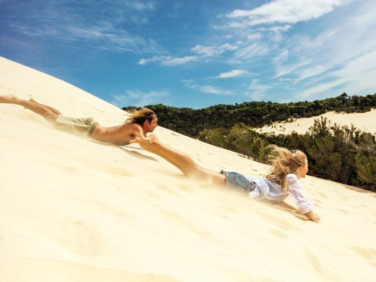 Brisbane: Tangalooma Desert Safari Day Cruise Transfers - Experience Highlights