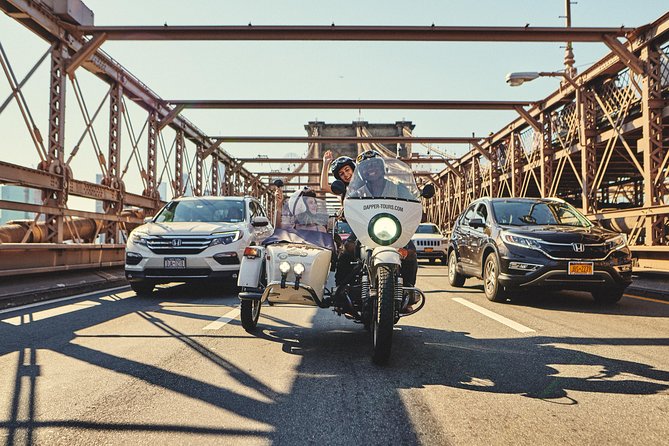 Brooklyn Motorcycle Sidecar Tour Including the Brooklyn Bridge - Private Motorcycle Sidecar Tour