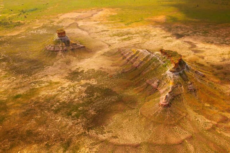 Broome: Edgar Ranges Scenic Helicopter Flight - The Route: From Coastal Beauty to Remote Wilderness