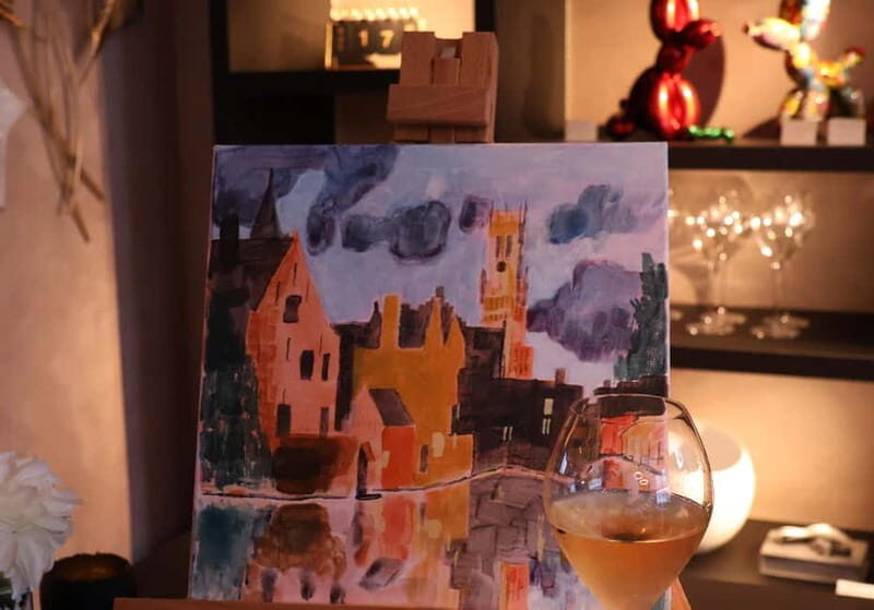 Bruges: Paint and Sip with Champagne and Chocolate - A Taste of Bruges Under the Stars: Paint and Sip with Champagne and Chocolate