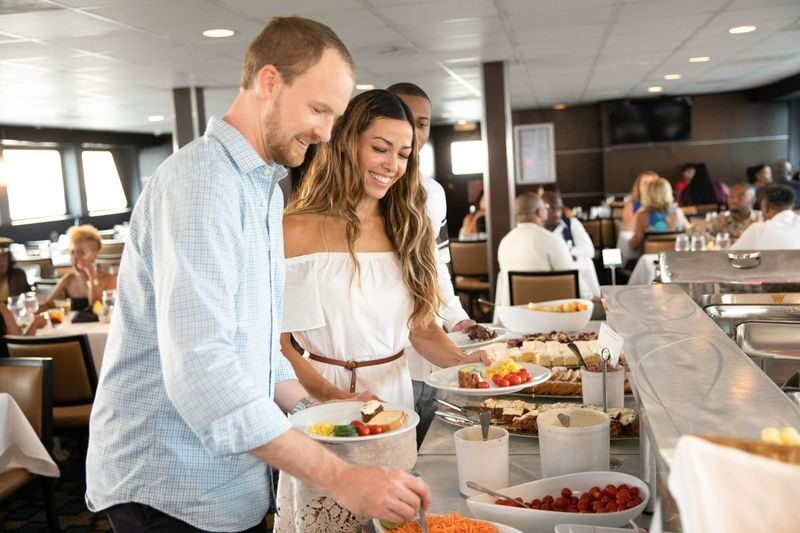 Brunch, Lunch, or Dinner Buffet River Cruise in New York City - What the two hours feel like