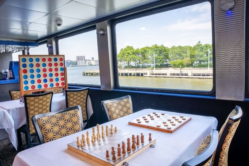 Brunch, Lunch, or Dinner Buffet River Cruise in New York City - The buffet: a proper meal, with a changing menu