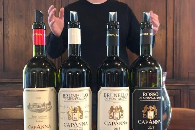 Brunello Di Montalcino Wine Tour of 2 Wineries With Pairing Lunch - Length of Tour and Itinerary