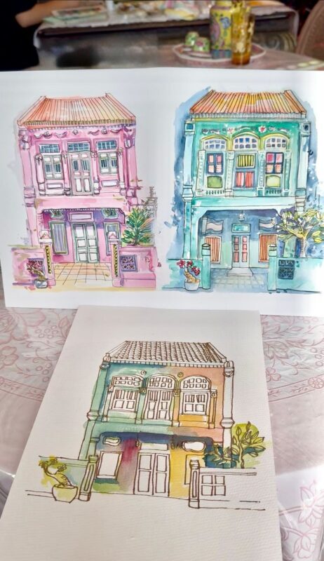 Brushes of Heritage: Peranakan Tile & Shophouse Painting Workshop - Key points to know