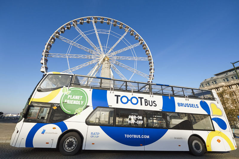 Brussels Hop-On Hop-Off Bus by Tootbus - Brussels by bus: the useful details