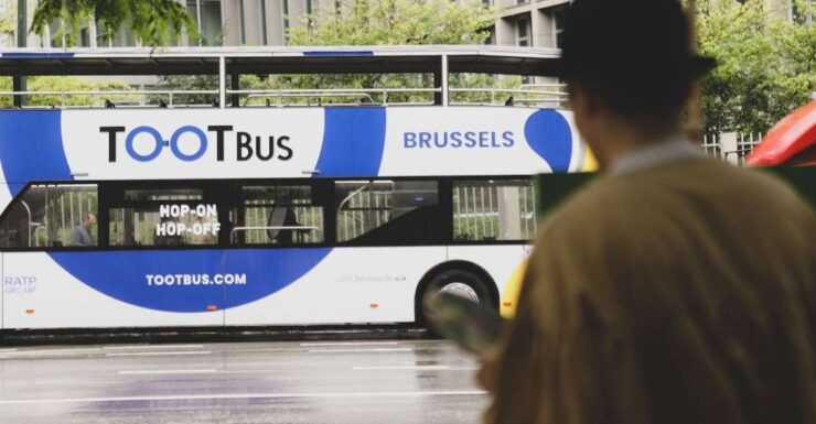 Brussels: Hop-On Hop-Off Bus Sunset Tour - Booking and Tour Details