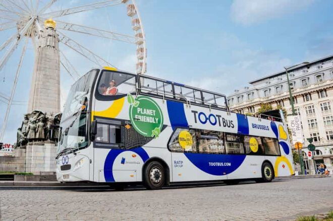 Brussels: Hop-On Hop-Off Bus Tour& Belgian Beer World Museum - Major Attractions