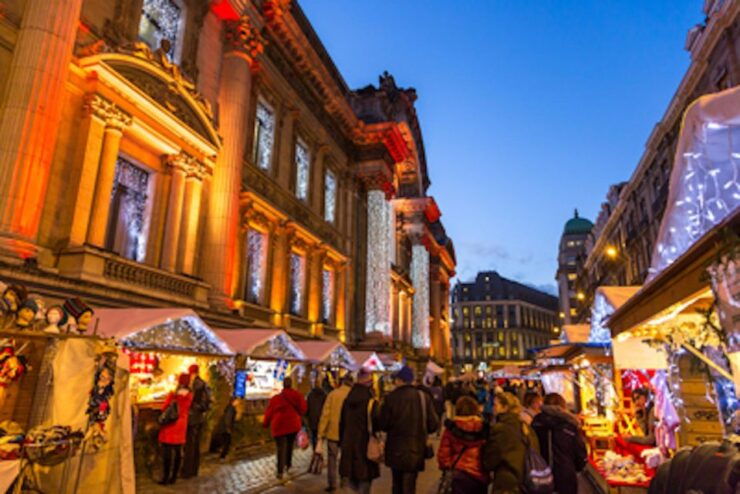 Brussels: Open Top Christmas Lights Tootbus Tour - Tour Highlights