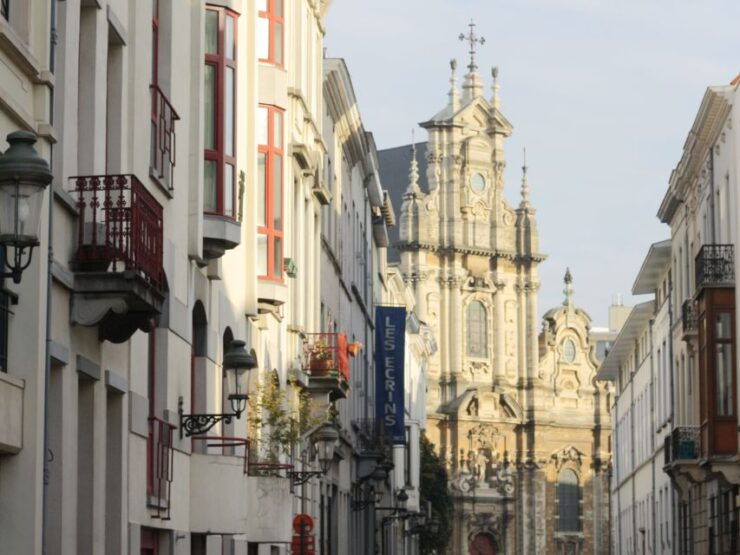 Brussels: Self-Guided Interactive Place Saint Catherine Tour - Activity Details