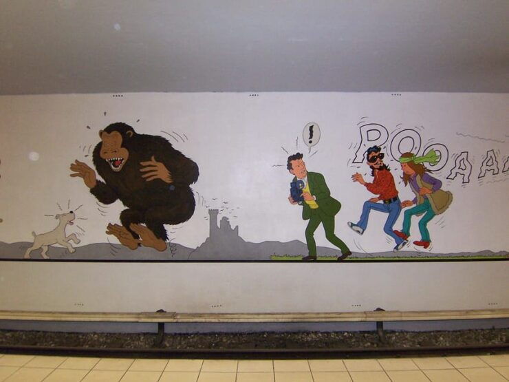 Brussels: Walking Tour About Tintin and Belgian Art - Experience Highlights