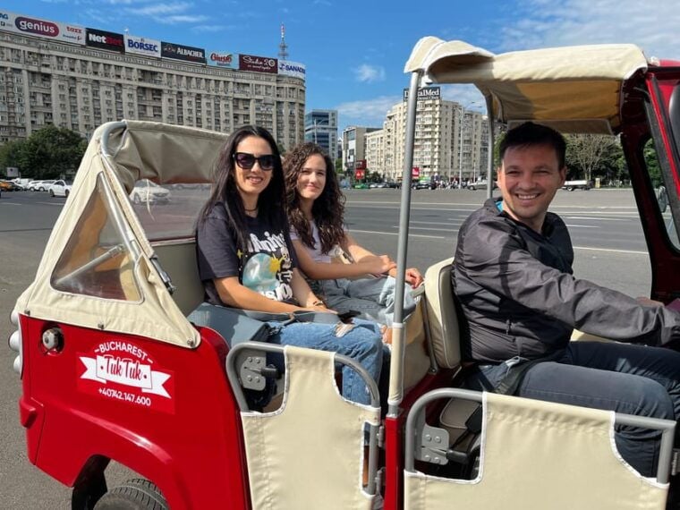 Bucharest Tuk Tuk City Tour - The Experience: What You Can Expect