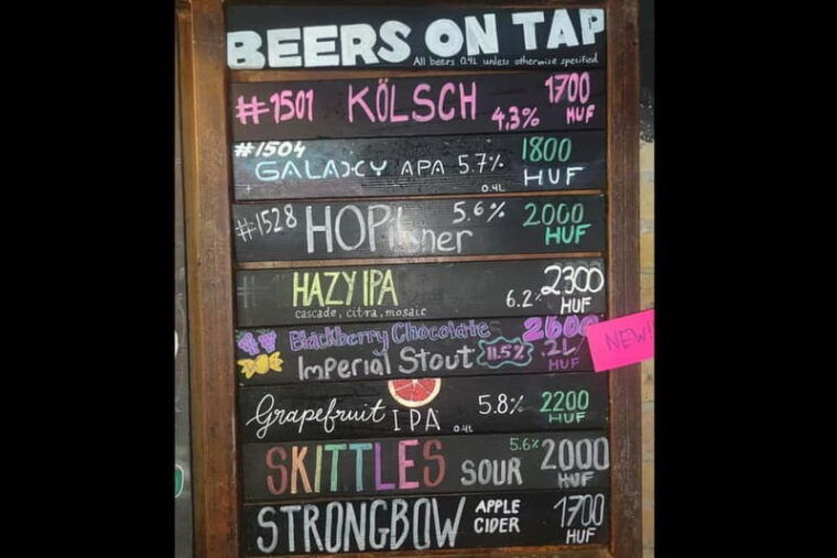 Budapest: 9-tier Hungarian & Craft Beer Tasting w/ snacks - Frequently Asked Questions  