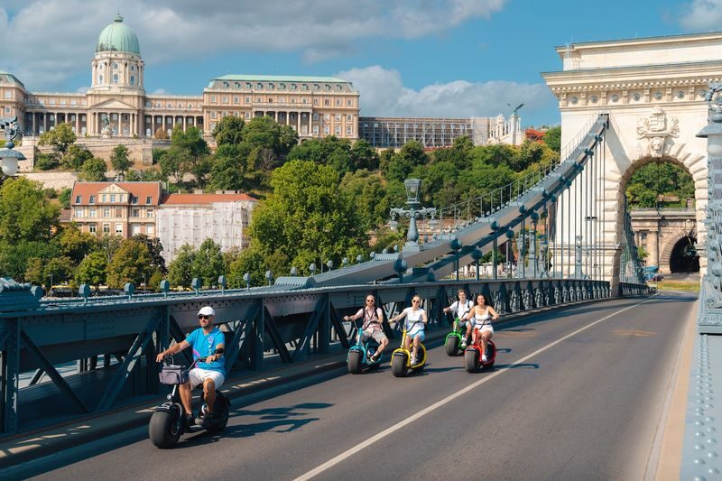 Budapest City Tours on MonsteRoller E-Scooters - At a glance