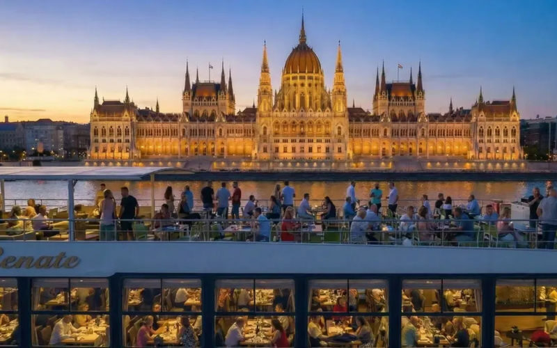 Budapest Dinner Cruise with Live Folk Music - At a glance