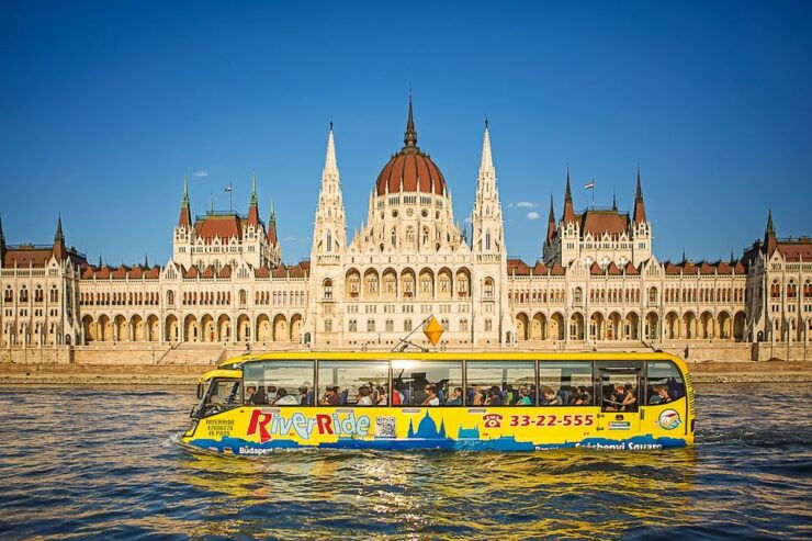 Budapest: Floating Bus Tour by Land and Water - Booking Information