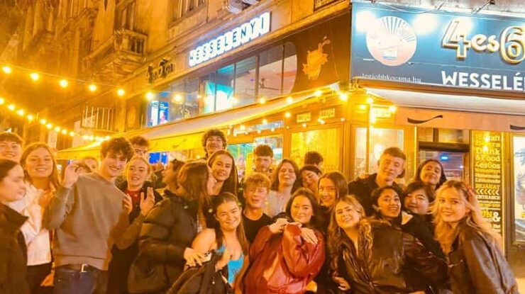 Budapest: Guided Bar Crawl With 1 Hour Open Bar and Shots - Meeting Point and Itinerary