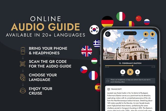 Budapest Historical Cruise with Welcome Frizzante & Audio Guide - Good To Know