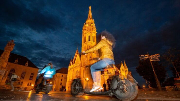 Budapest: Night Tour on Monsteroller E-Scooter - Experience With Live English Guide
