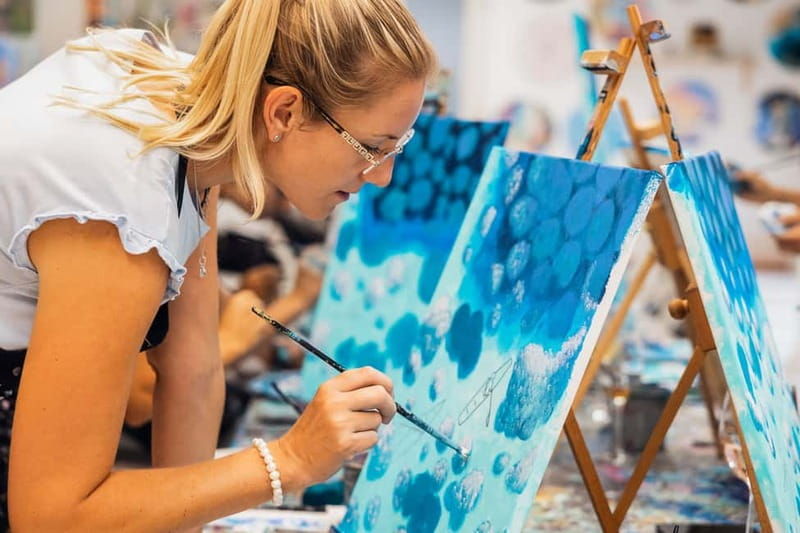 Budapest: Paint and sip experience - The Practicalities: Details That Matter