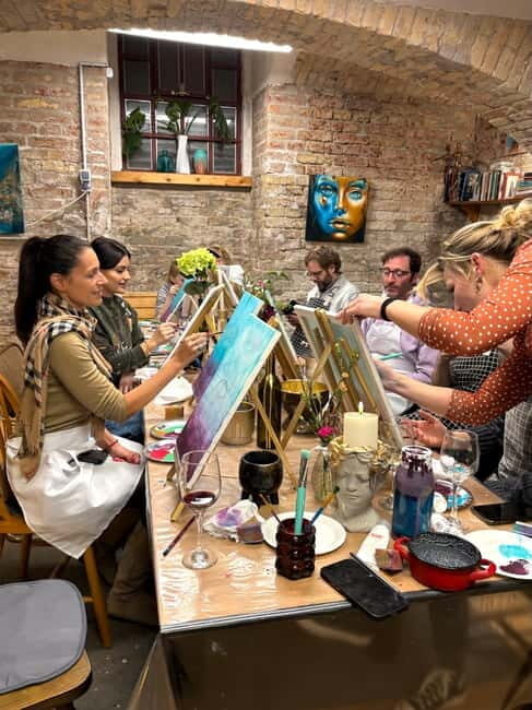 Budapest: Painting Workshop with Snacks and Wine - FAQs