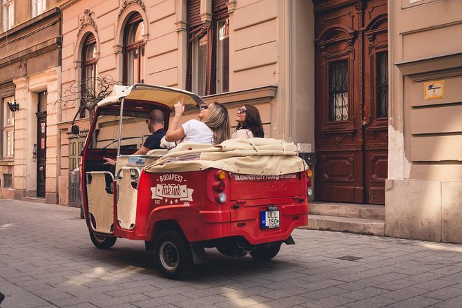 Budapest Private Tuk Tuk Tour With Wine Tasting and Cheese Platter - Tour Overview