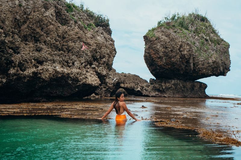 Budget Land Tour in Siargao - Coconut Road and Mountain View: scenery from the road
