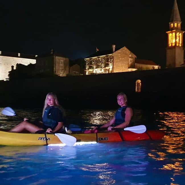 Budva: 2-Hour «Night Lights» Kayak Tour - FAQ  