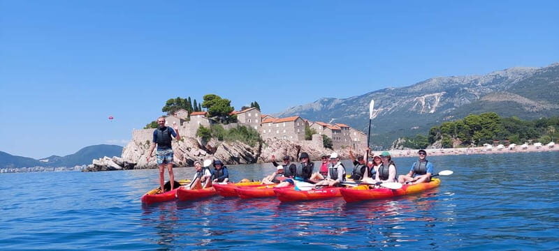 Budva: Becici Beach to Sveti Stefan Island Kayak Tour - Considerations and Tips