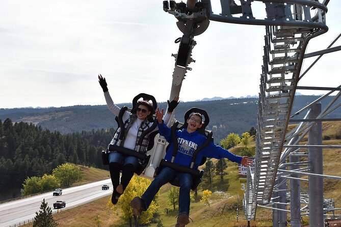 Buffalo Hunt Coaster Multi Ride Wristband in the Black Hills - Coaster Ride Experience Information