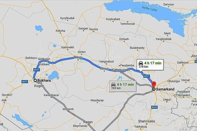 Bukhara - Samarkand Transfer (275 km) - In-Depth Review of the Bukhara - Samarkand Transfer