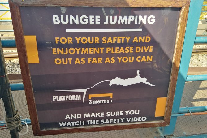 Bungee 111M (Solo Jump) Victoria Falls Bridge - Participant Requirements