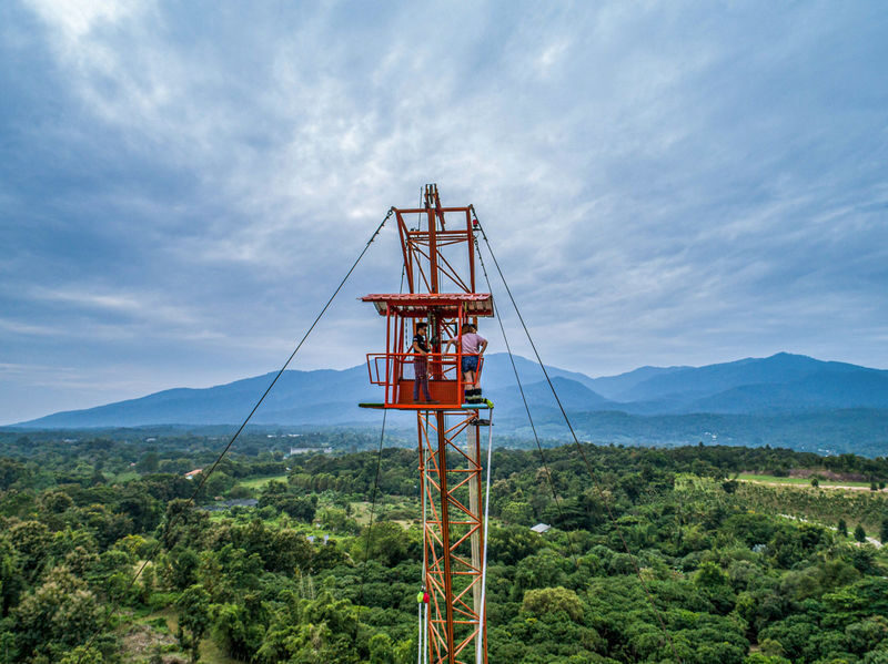 Bungee Jumping Package in Chiang Mai - Check-in, instructions, and the climb up