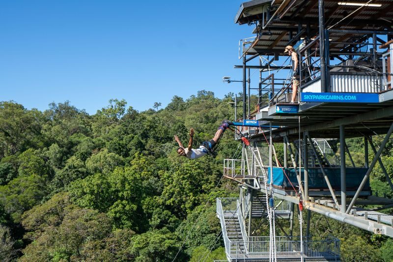 Bungy Jump at Skypark Cairns by AJ Hackett - How the visit unfolds