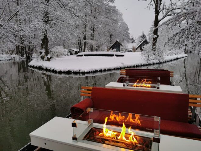 Burg: Spreewald Winter Cruise With Fireplace - Meeting Point Details