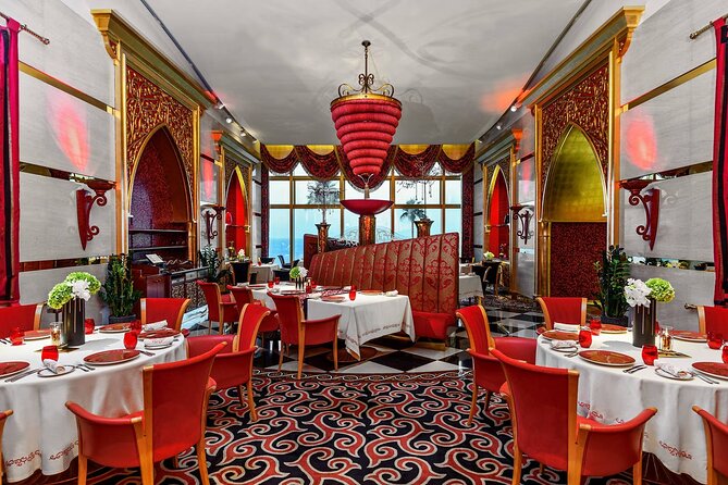 Burj Al Arab Tour With Dinner at Al Iwan With Transfers Option - Lowest Price Guarantee and Availability