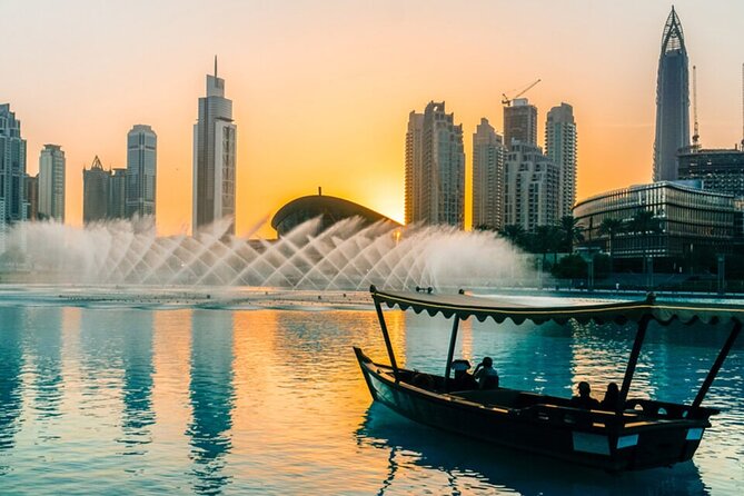 Burj Khalifa Tour, Aquarium, Downtown, Abra Boat & Fountain Show - Burj Khalifa Tour
