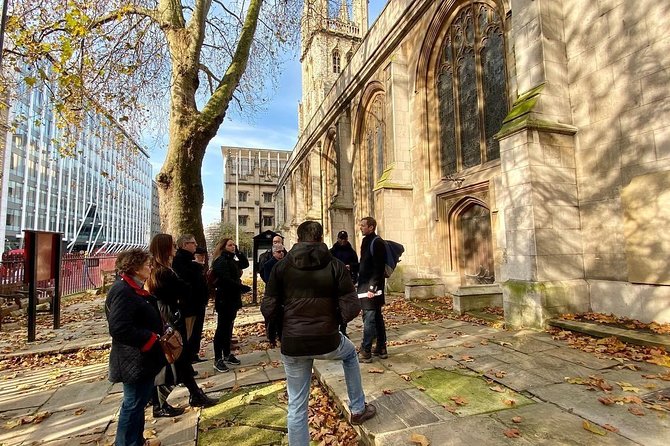 Burnings, Butchery & Black Death: A Walking Tour of Londons Bloody Past - Visiting Londons Oldest Surviving Landmarks