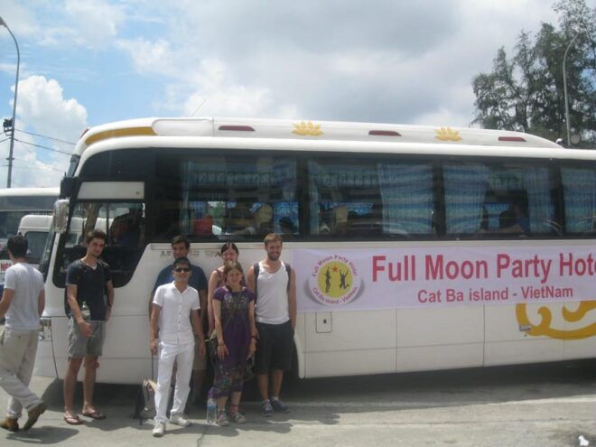 Bus Cat Ba to Ha Noi ( Seating Bus + Speed Boat ) - Included Services