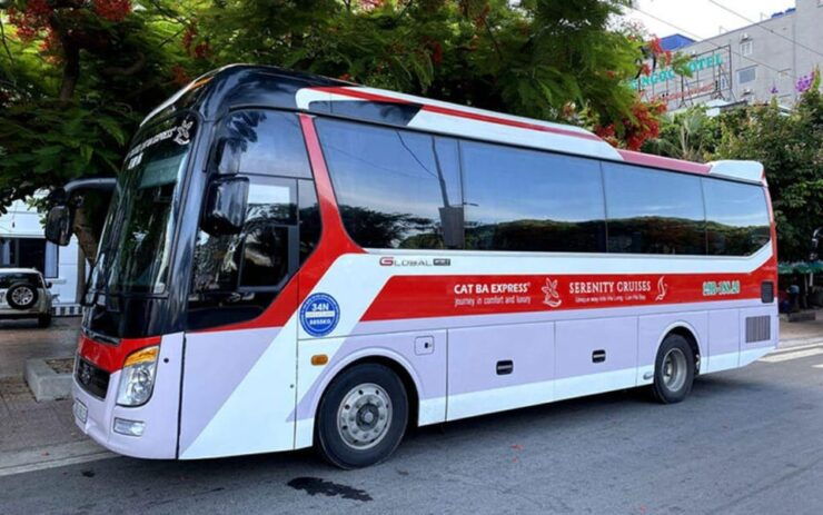 Bus Ticket Cat Ba - Hanoi ( Bus+ Ferry ) - Best Selling - Good To Know