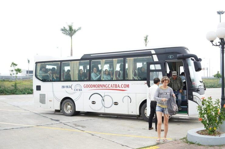 Bus Ticket Cat Ba - Hanoi ( Bus+ Ferry ) - Best Selling - Travel Experience and Duration